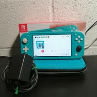 Nintendo switch lite 2019 turchese completa