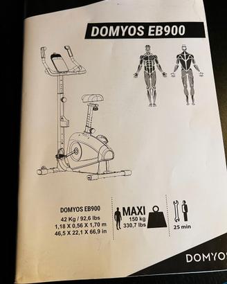 cyclette domyos eb 900