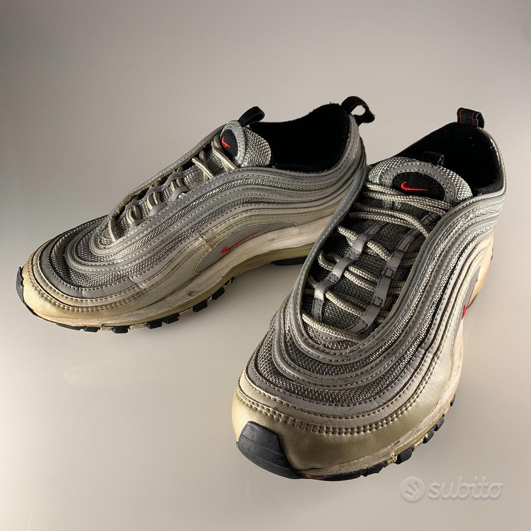 Air max 97 2024 nere suola bianca