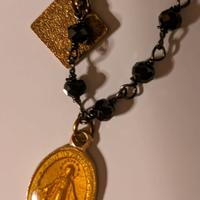Collana rosario mariano Vergine Maria