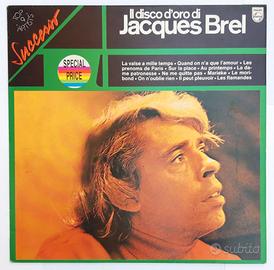 Jacques Brel - Il disco d'oro LP Disco Vinile