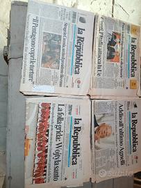 giornale La repubblica 2005