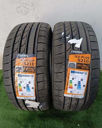 2 GOMME 205 40 17 TRACMAX NUOVI INV RIFN98