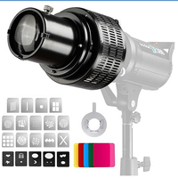 Snoot imbuto ottico per studio fotografico