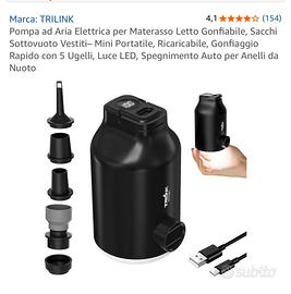 Pompa Aria Elettrica TRILINK Gonfiabile