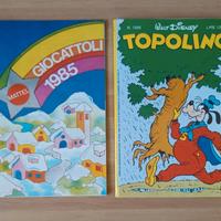 Catalogo giocattoli Mattel 1985+Topolino 1566 rari