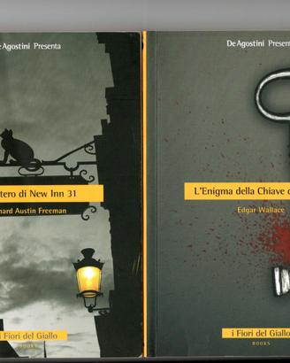 I fiori del giallo De Agostini 10 volumi in blocco