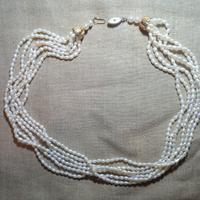 COLLANA DI PERLE DI FIUME..