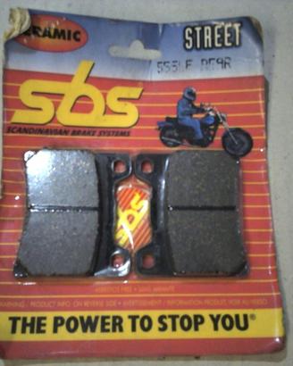 PASTIGLIE FRENO POSTERIORI YAMAHA SBS 555LF