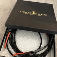 Cavo speaker - Gold Note Siena silver 2.5mt