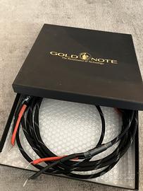 Cavo speaker - Gold Note Siena silver 2.5mt