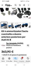 Kit ammortizzatori sachs per Audi
