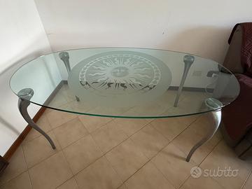 Tavolo da Pranzo per 8 persone (cristallo)