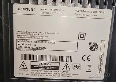 scheda madre + scheda alimentazione tv Samsung  65