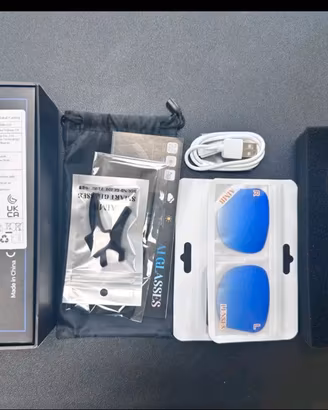 occhiali smart fotocamera 