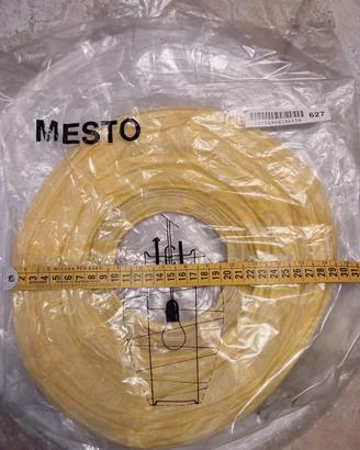2 lampadari Ikea Carta di riso bianco e giallo