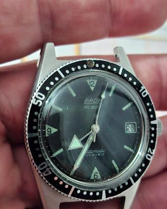 orologio Diver Vintage ARDA Skin Diver Anni 60