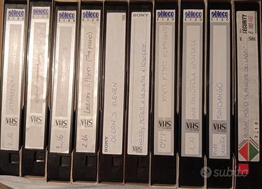 Videocassette VHS registrate da Tv