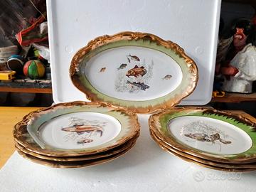 Servizio piatti porcellana vintage 