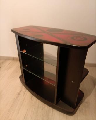 carrellino porta TV artistico