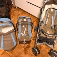 Inglesina trio, navicella, ovetto, passeggino