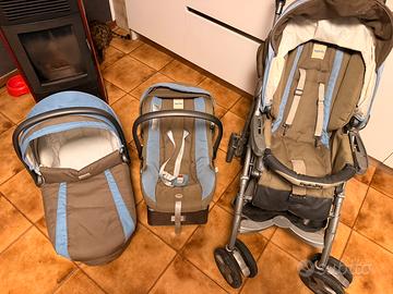 Inglesina trio, navicella, ovetto, passeggino