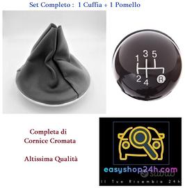 CUFFIA E POMELLO LEVA CAMBIO PER FIAT 500 2007 201