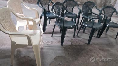 Sedie da giardino