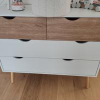 Cassettiera in Legno