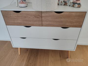 Cassettiera in Legno