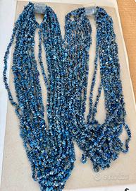 Fili collane lapislazzuli chips