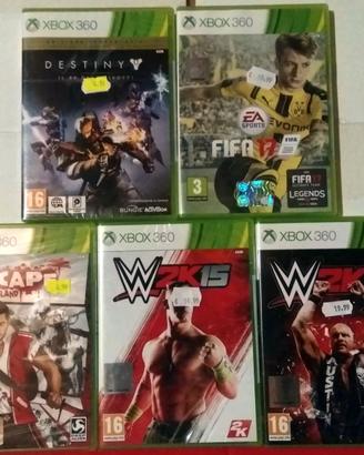 Lotto 5 Giochi NUOVI XBOX 360 - Escape Dead Island