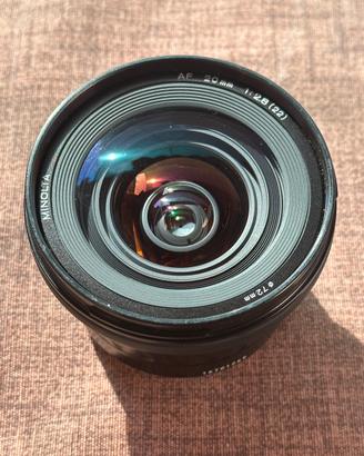 Obiettivo Sony A-Mount /Minolta 20mm/2.8