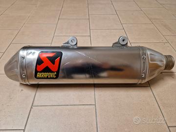 Terminale Akrapovic Titanio KTM EXC450F EXC500F