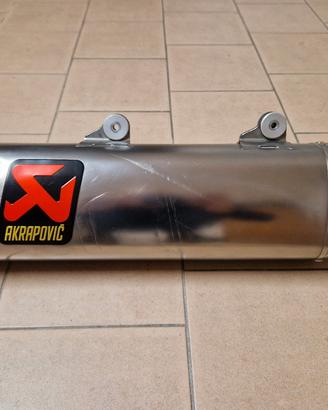 Terminale Akrapovic Titanio KTM EXC450F EXC500F