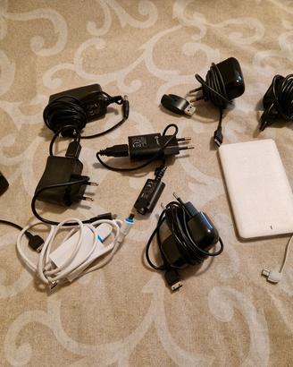 Lotto di Caricabatterie e Power Bank