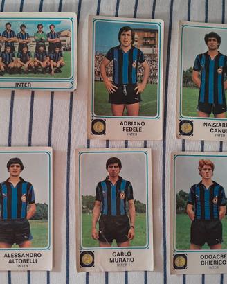 Lotto di 6 Figurine Panini 1978-79 INTER