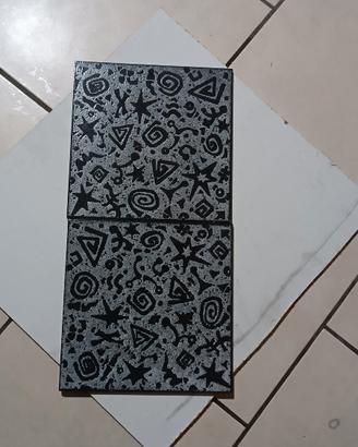 Gres porcellanato decorato 
