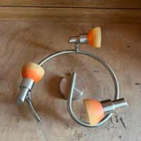 Lampada a faretti arancione