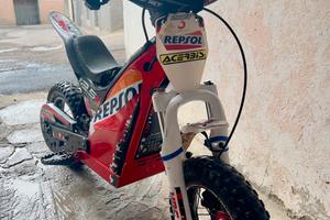 Mini moto Oset trial elettrica