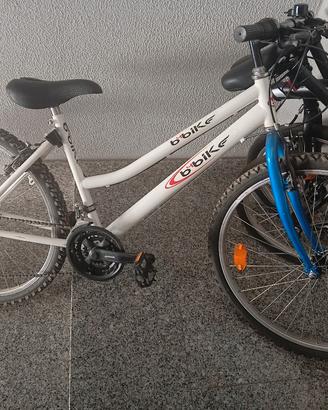 Bici bybike bianca/blu