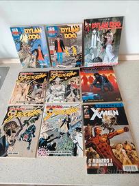 Lotto 9 fumetti Dylan Dog e X-Men Marvel