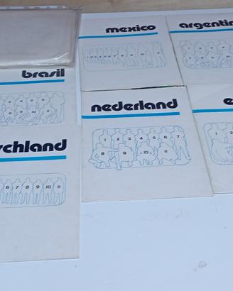 fascicoli più poster squadre 