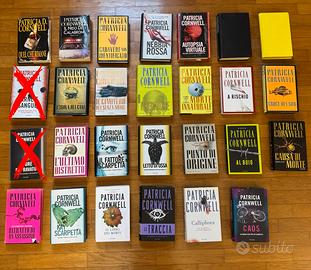 Libri Patricia Cornwell set 27 libri o singoli
