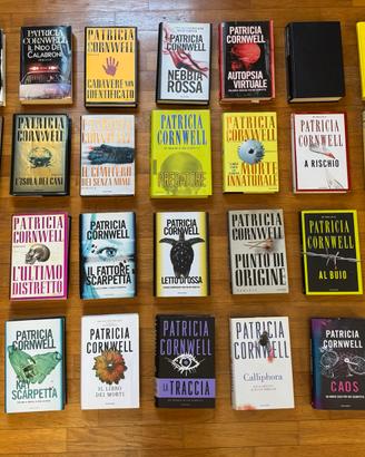 Libri Patricia Cornwell set 27 libri o singoli