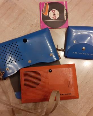 Lettore minidischi "miniature" portabile vintage