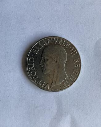 Moneta Regno Italia lire 1 anno 1942