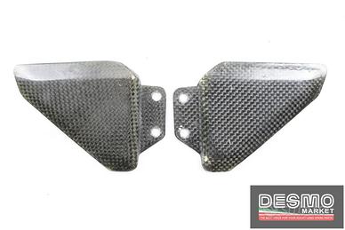 Coppia paratacchi passeggero carbonio Ducati 748 9