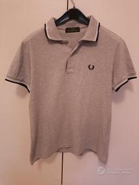 Polo Fred Perry grigia uomo perfetta
