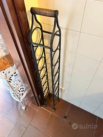 Portabottiglie in ferro